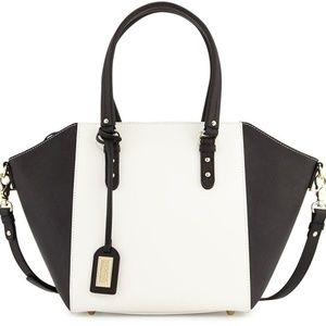 Badgley Mischka Melisandre Leather Satchel Bag
